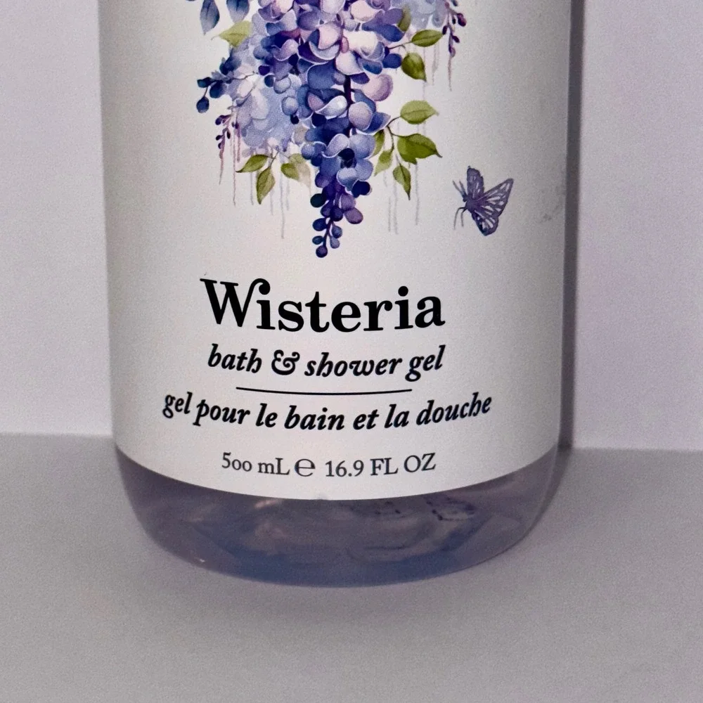 Crabtree & Evelyn Wisteria Bath &‎ Shower Gel 16.9 fl oz